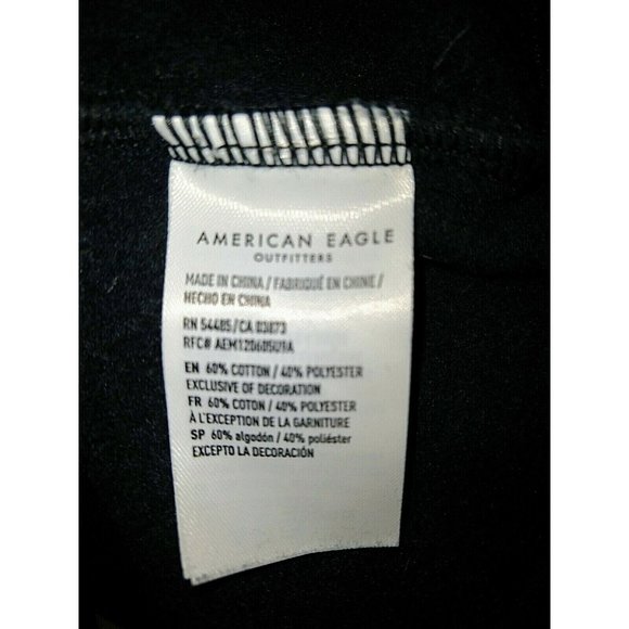 American Eagle Outfitters Womens Sweatshirt Size Small Multicolor Jeggin… - Picture 6 of 7